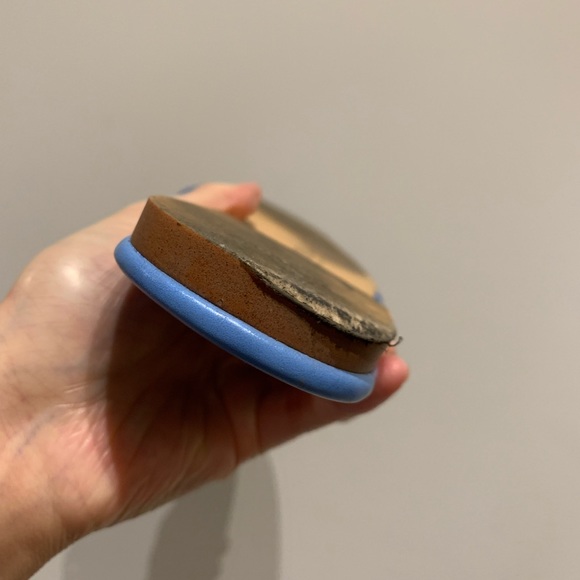 ZARA Flat Crossed Straps Sandles, sky blue - Picture 8 of 9